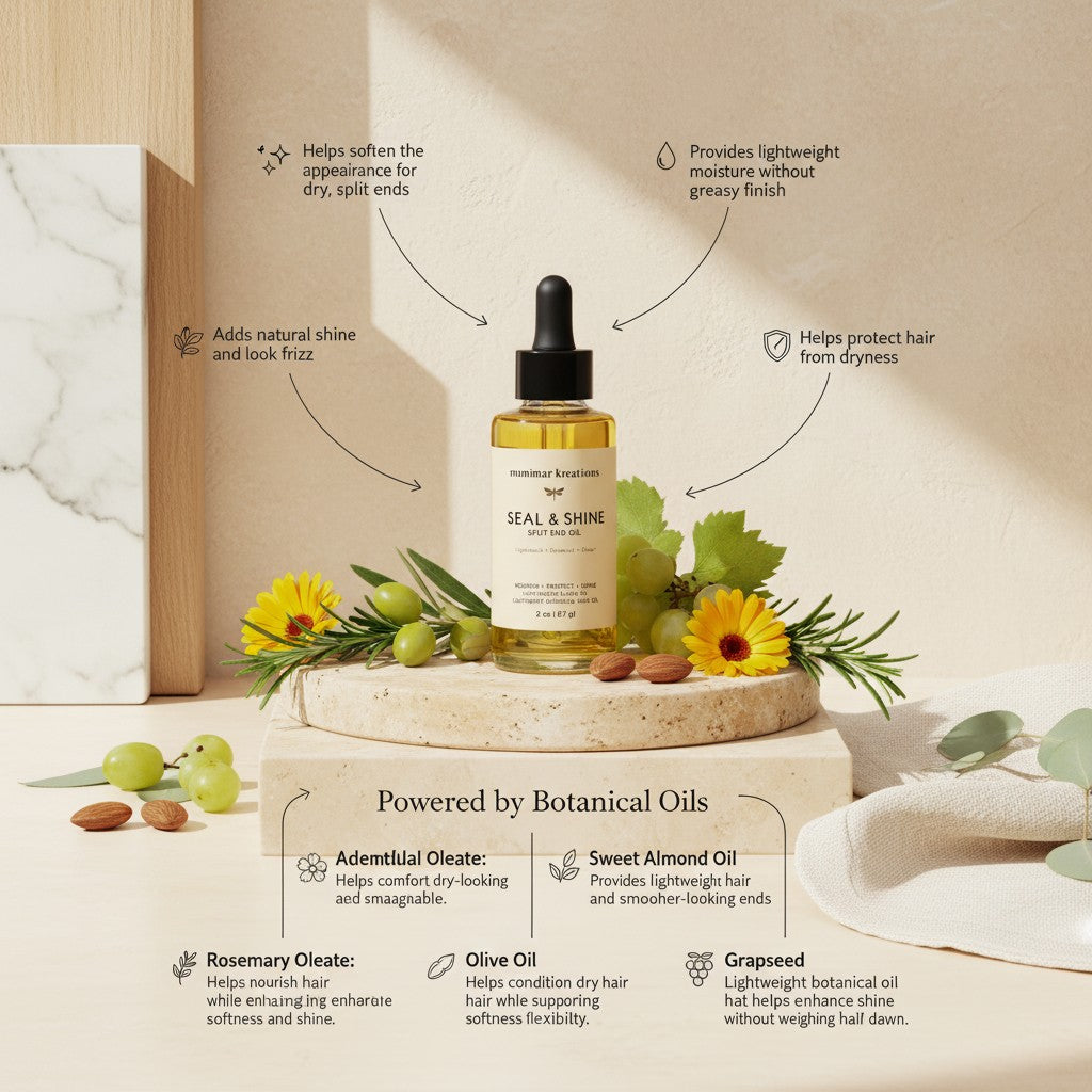 Aceite para puntas abiertas Seal & Shine