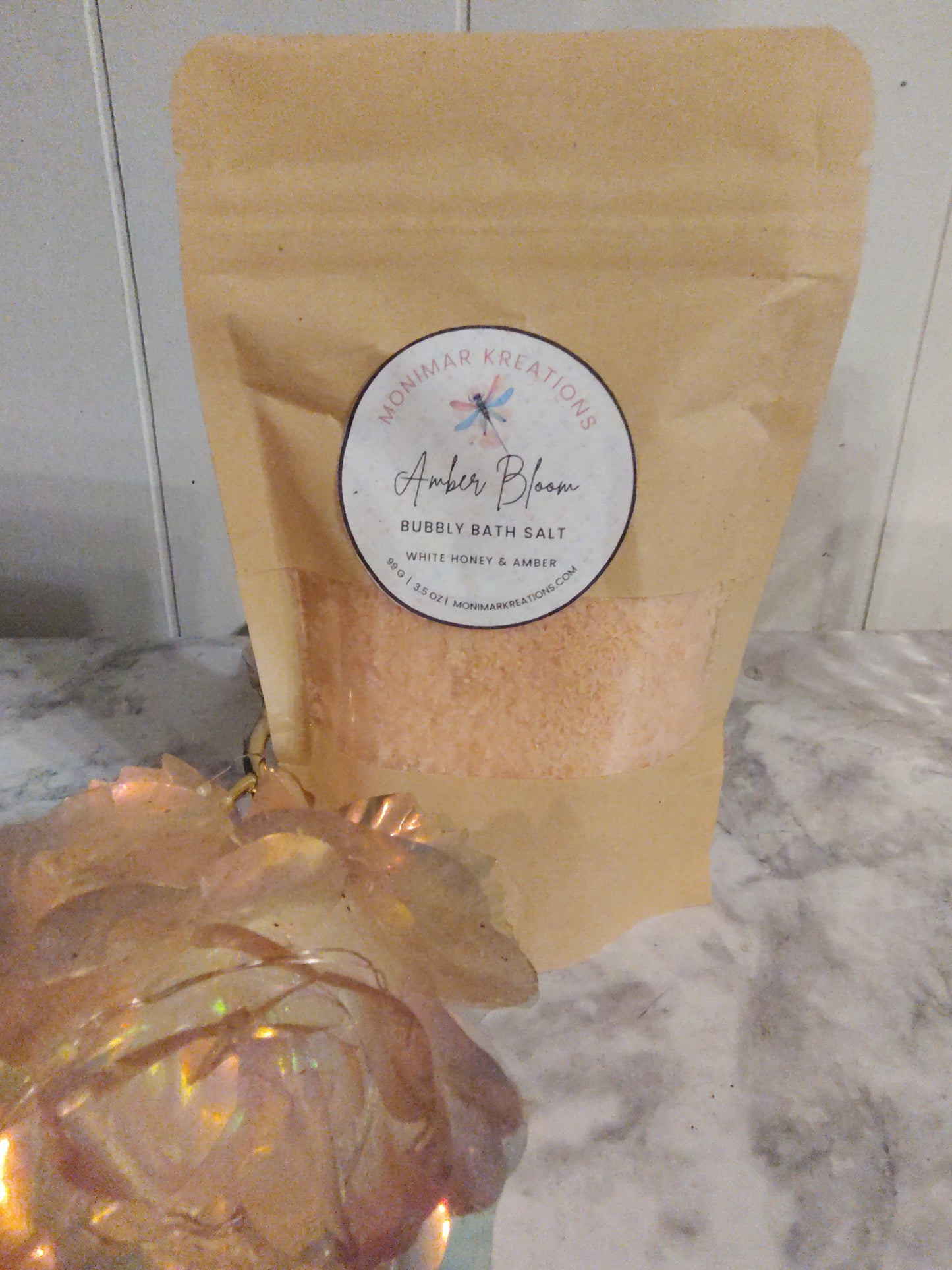 🖤 Amber Bloom Mini Bath Salts