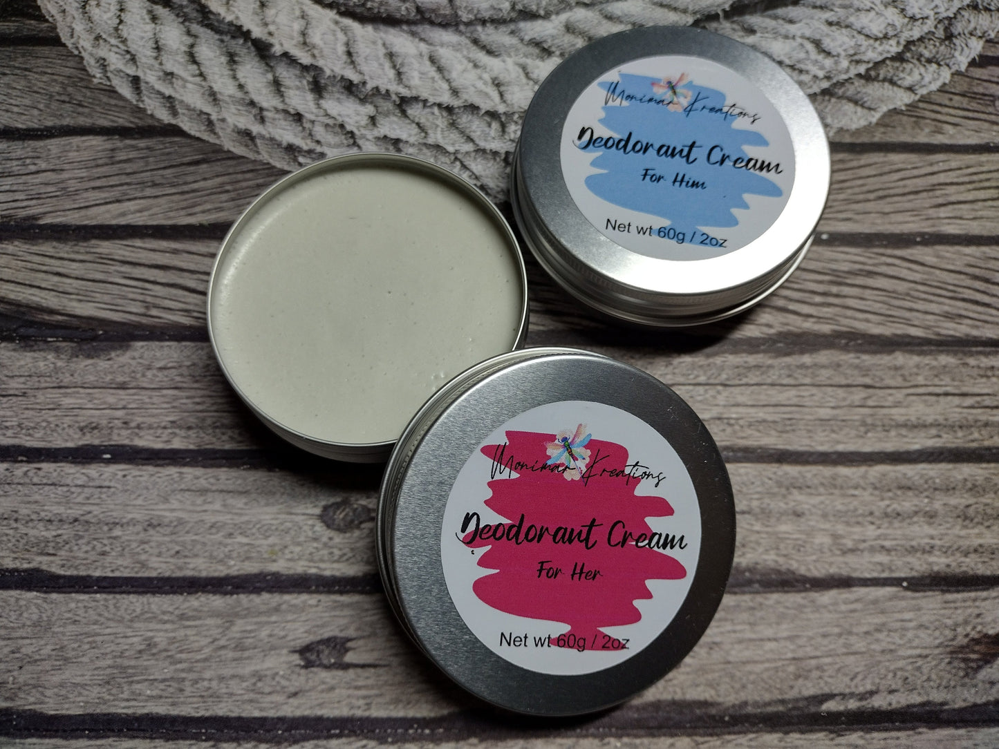 πβ¨ Calm Breeze Natural Cream Deodorant