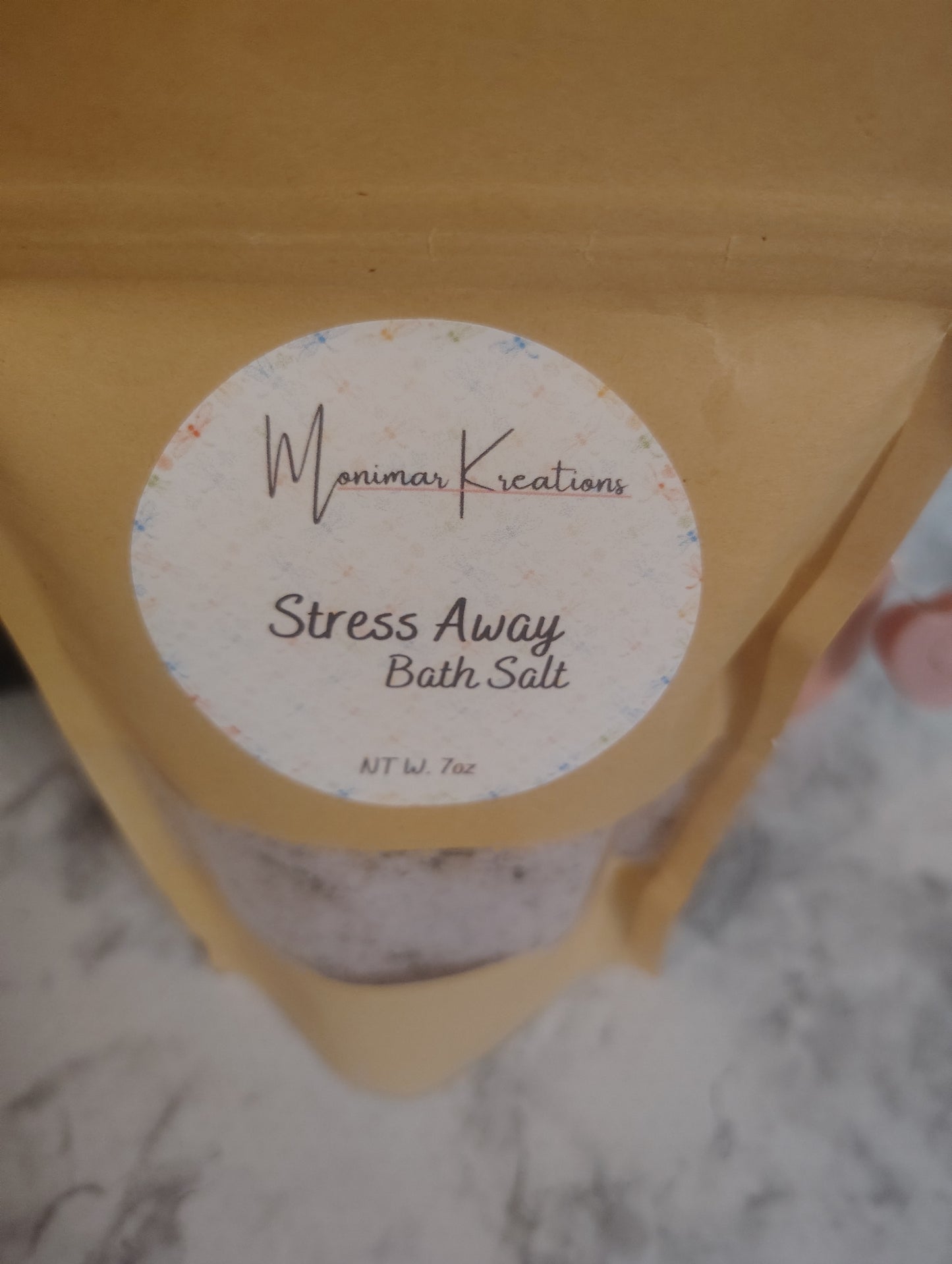๐ Lavender Calm Therapeutic Bath Salts (Anti-Stress)