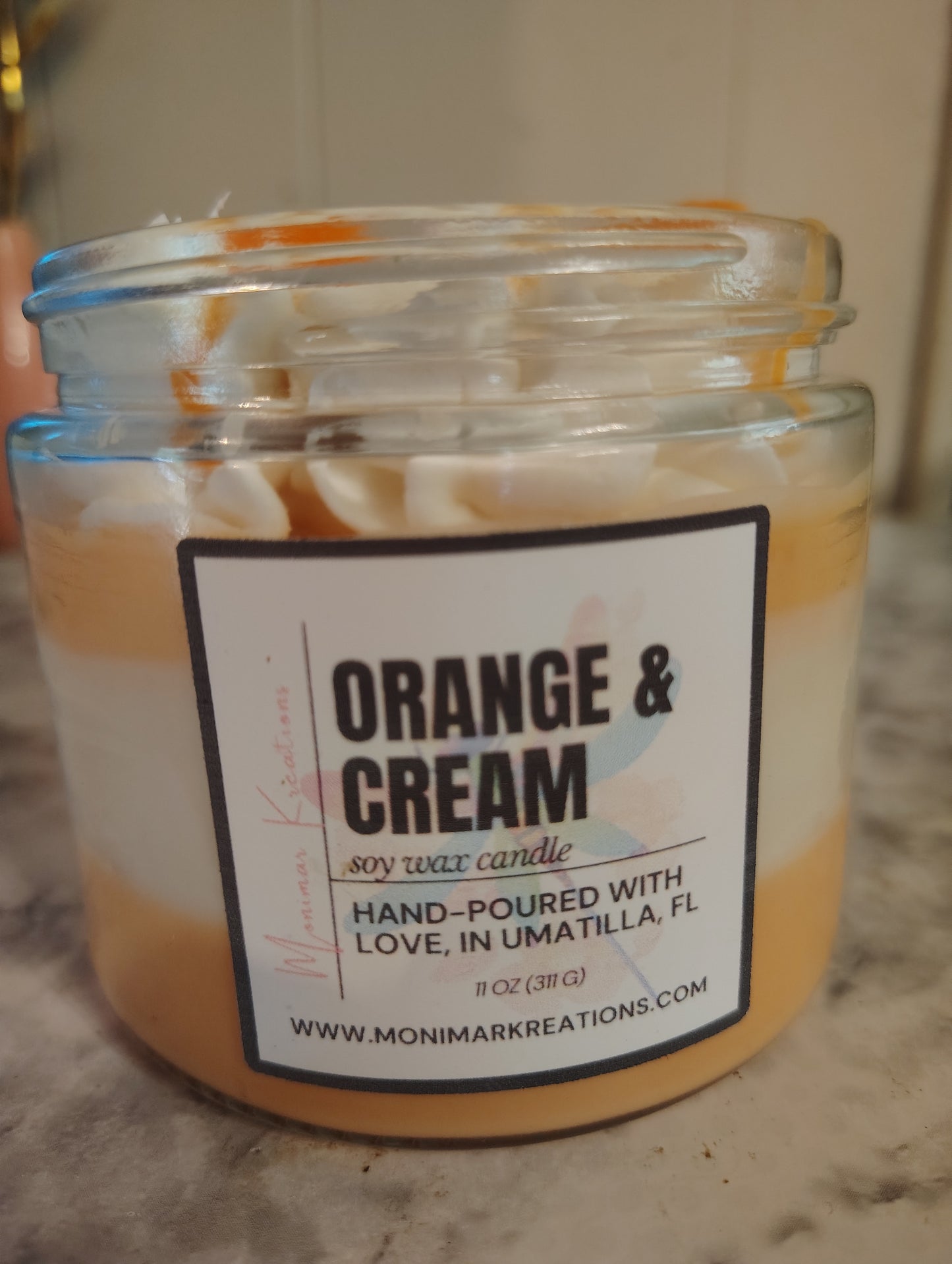 ORANGE & CREAM 11 OZ