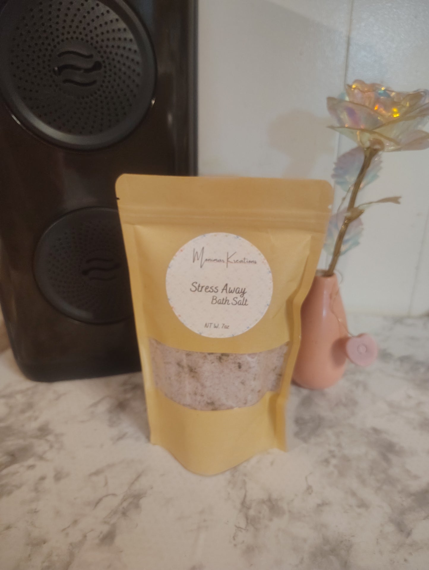 ๐ Lavender Calm Therapeutic Bath Salts (Anti-Stress)