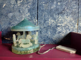 Resin Carousel Night Light