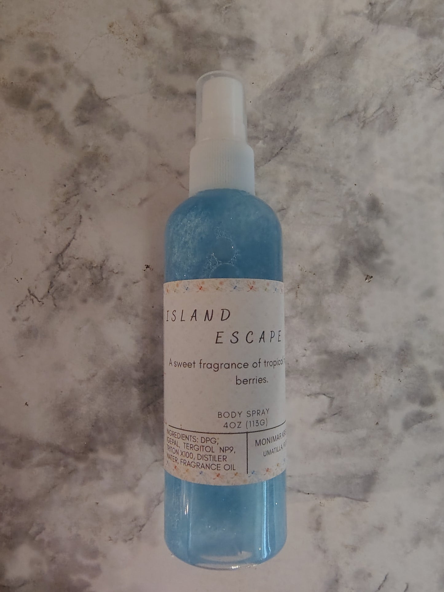 ISLAND ESCAPE BODY SPRAY