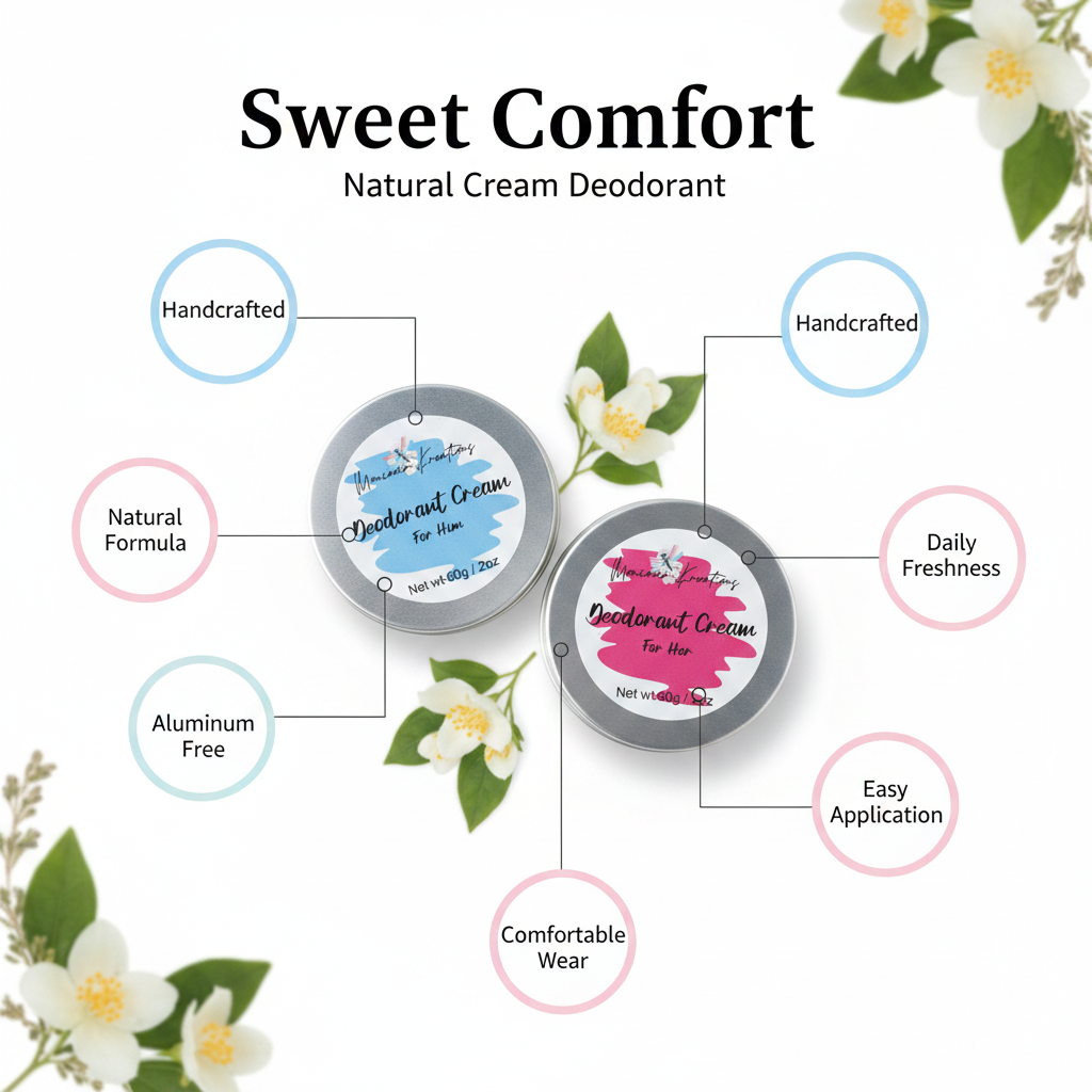 Desodorante en crema para mujer