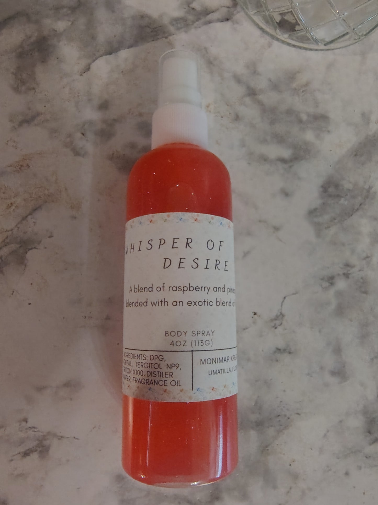 WISPER OF DESIRE BODY SPRAY